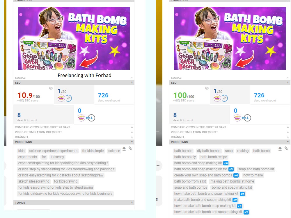 YouTube SEO By Towhed